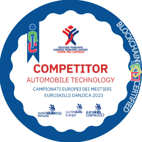 Competitor Automobile Technology ai Campionati dei Mestieri EuroSkills Danzica 2023
